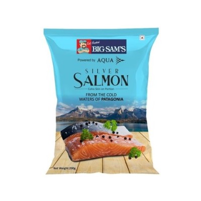 Frozen Salmon Coho Skin-on Portion Fish