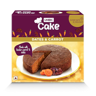 Unibic Cake - Dates & Carrot 220Gm
